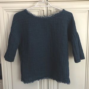 Kenar linen blend women’s top